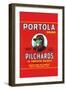 Portola Brand Pilchards-null-Framed Art Print