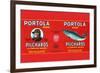 Portola Pilchards-null-Framed Premium Giclee Print