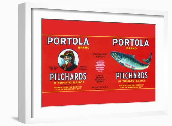 Portola Pilchards-null-Framed Art Print