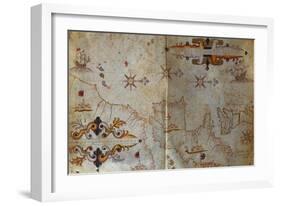 Portolan Atlas of the Mediterranean-Augustin Roussin-Framed Giclee Print