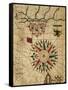 Portolan Chart, Map of Cairo, Egypt-null-Framed Stretched Canvas