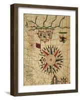 Portolan Chart, Map of Cairo, Egypt-null-Framed Giclee Print