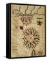 Portolan Chart, Map of Cairo, Egypt-null-Framed Stretched Canvas