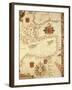 Portolan Chart of Ottoman Empire by Ioannes Superantius-null-Framed Giclee Print