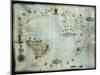 Portolan Chart of the Americas, Africa and Europe-Joao Teixeira Albernaz-Mounted Giclee Print