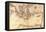 Portolan or Navigational Map of Greece, the Mediterranean and the Levant-Battista Agnese-Framed Stretched Canvas