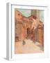 'Portone Dei Becci, San Gimignano', c1900 (1913)-Walter Frederick Roofe Tyndale-Framed Giclee Print
