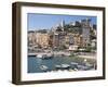 Portovenere Harbour, Unesco World Heritage Site, Liguria, Italy, Mediterranean-Ken Gillham-Framed Photographic Print