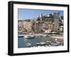 Portovenere Harbour, Unesco World Heritage Site, Liguria, Italy, Mediterranean-Ken Gillham-Framed Photographic Print