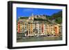 Portovenere, Italian Riviera, UNESCO World Heritage Site, Liguria, Italy, Europe-Hans-Peter Merten-Framed Photographic Print