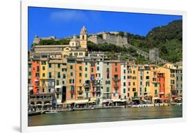 Portovenere, Italian Riviera, UNESCO World Heritage Site, Liguria, Italy, Europe-Hans-Peter Merten-Framed Photographic Print