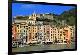 Portovenere, Italian Riviera, UNESCO World Heritage Site, Liguria, Italy, Europe-Hans-Peter Merten-Framed Photographic Print