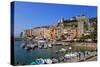 Portovenere, Italian Riviera, UNESCO World Heritage Site, Liguria, Italy, Europe-Hans-Peter Merten-Stretched Canvas