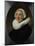 Portrair of Haesje Jacobsdr Van Cleyburg-Rembrandt van Rijn-Mounted Art Print