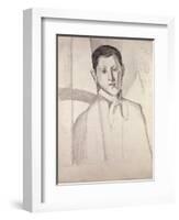 Portrait After Cezanne-Juan Gris-Framed Giclee Print