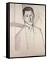 Portrait After Cezanne-Juan Gris-Framed Stretched Canvas