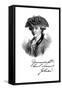 Portrait and Autograph of Major John Andre, 18th Century British Soldier and Spy, C1880-null-Framed Stretched Canvas