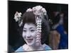 Portrait, Apprentice Geisha (Maiko), Woman Dressed in Traditional Costume, Japan-null-Mounted Photographic Print