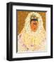 Portrait As Tehuana 1943-Frida Kahlo-Framed Premium Giclee Print