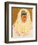 Portrait As Tehuana 1943-Frida Kahlo-Framed Premium Giclee Print