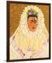 Portrait As Tehuana 1943-Frida Kahlo-Framed Premium Giclee Print