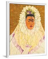 Portrait As Tehuana 1943-Frida Kahlo-Framed Premium Giclee Print