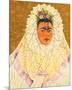 Portrait As Tehuana 1943-Frida Kahlo-Mounted Premium Giclee Print