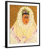 Portrait As Tehuana 1943-Frida Kahlo-Framed Art Print