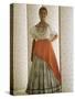 Portrait Bahiana Woman in Costume-Dmitri Kessel-Stretched Canvas