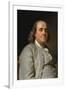 Portrait Benjamin Franklin-Joseph-Siffrede Duplessis-Framed Art Print