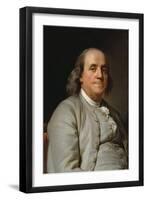 Portrait Benjamin Franklin-Joseph-Siffrede Duplessis-Framed Art Print