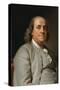 Portrait Benjamin Franklin-Joseph-Siffrede Duplessis-Stretched Canvas