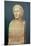 Portrait Bust of Alexander the Great (356-323 BC) Known as the Azara Herm, Greek Replica-Lysippos-Mounted Giclee Print