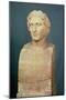 Portrait Bust of Alexander the Great (356-323 BC) Known as the Azara Herm, Greek Replica-Lysippos-Mounted Giclee Print