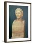 Portrait Bust of Alexander the Great (356-323 BC) Known as the Azara Herm, Greek Replica-Lysippos-Framed Giclee Print