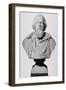 Portrait Bust of Alfred, Lord Tennyson, English Poet, 1896-Francis John Williamson-Framed Photographic Print