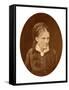 Portrait Bust of Anna G. Dostyevskaya-N.A. Lorenkovich-Framed Stretched Canvas