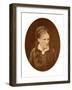 Portrait Bust of Anna G. Dostyevskaya-N.A. Lorenkovich-Framed Giclee Print