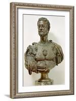 Portrait Bust of Cosimo I De' Medici-Benvenuto Cellini-Framed Giclee Print