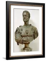 Portrait Bust of Cosimo I De' Medici-Benvenuto Cellini-Framed Giclee Print