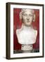 Portrait Bust of Dionysus, God of Wine and Patron of Wine Making-null-Framed Photographic Print