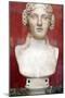 Portrait Bust of Dionysus, God of Wine and Patron of Wine Making-null-Mounted Photographic Print