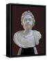 Portrait Bust of Emperor Peter the Great, Mid of the 18th C-null-Framed Stretched Canvas