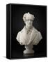 Portrait Bust of François René De Chateaubriand, 1828-1829 (Original Plaster, Pointed for Transfer)-Pierre Jean David d'Angers-Framed Stretched Canvas