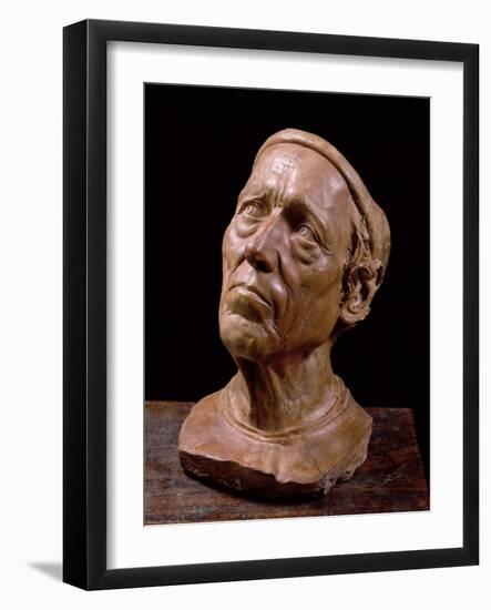 Portrait Bust of Girolamo Benivieni-Giovanni Bastianini-Framed Giclee Print