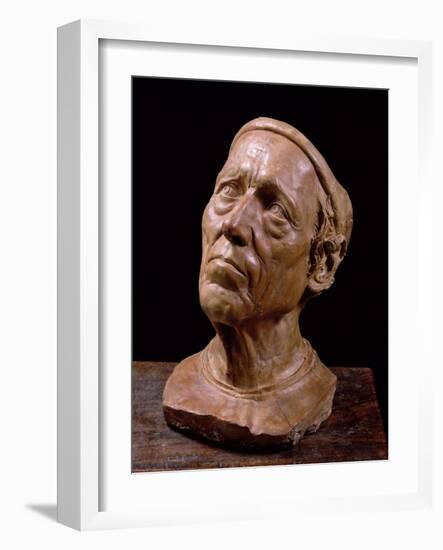 Portrait Bust of Girolamo Benivieni-Giovanni Bastianini-Framed Giclee Print