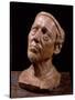 Portrait Bust of Girolamo Benivieni-Giovanni Bastianini-Stretched Canvas