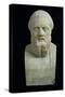 Portrait Bust of Herodotus, Copy of Greek 4th Century BC Original-null-Stretched Canvas