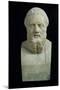 Portrait Bust of Herodotus, Copy of Greek 4th Century BC Original-null-Mounted Giclee Print