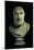 Portrait Bust of Hippocrates, Copy of Greek 4th Century BC Original-null-Mounted Giclee Print